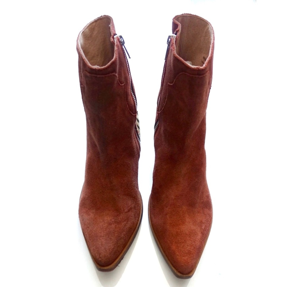 Free People Last Outlaw Calf Hair Ankle Boot - Picture 7 of 8